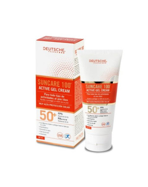 Suncare 100 Active Gel Cream 50+ 60 Ml VENCE 05/2026 STOCK 1