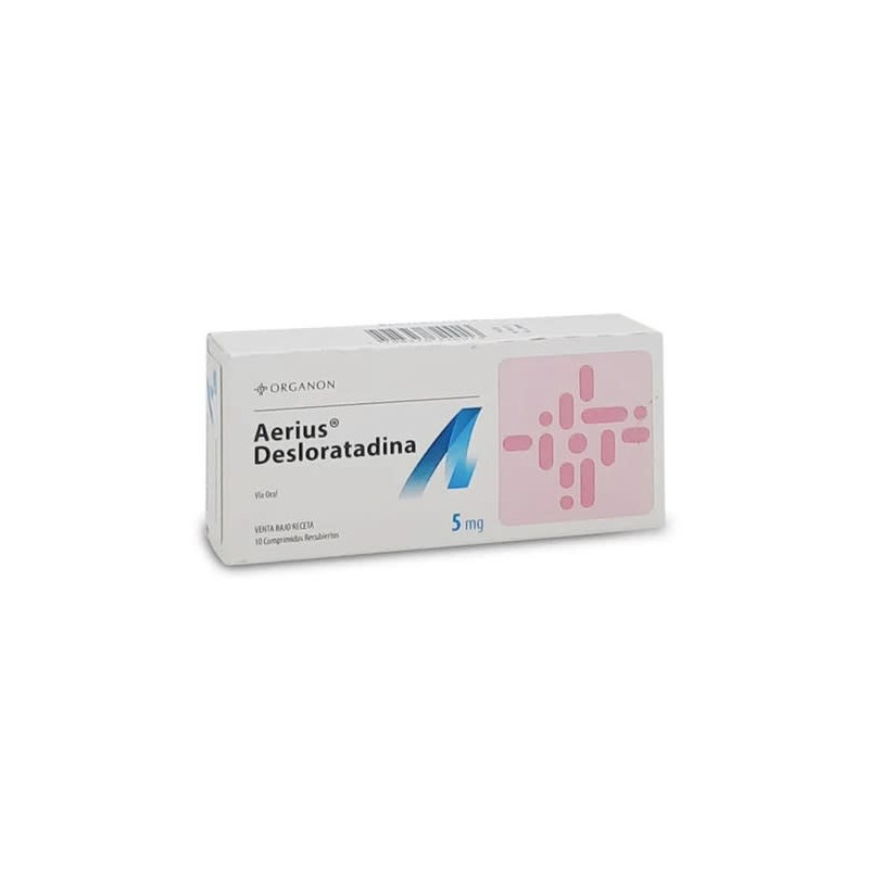 Aerius 5 mg 30 comprimidos Stock 2 Venc 11/07/2026