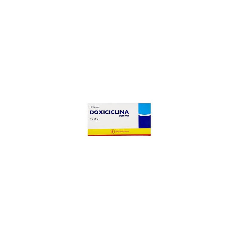 Doxiciclina 100 mg x 10 capsulas