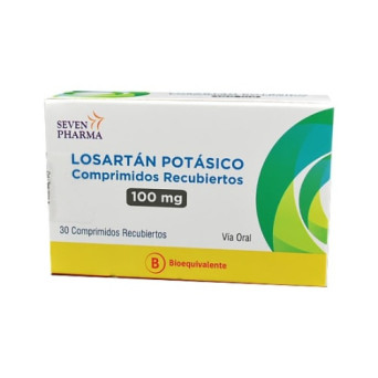 Losartan 100 Mg X 30 Comp Seven Pharma