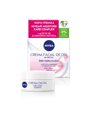 Nivea Crema Facial Nutritiva Piel Seca 50 Gr