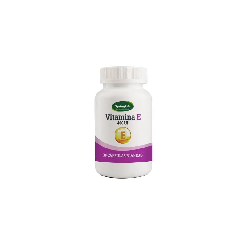 Vitamina E 400 UI 30 Capsulas SpingLife