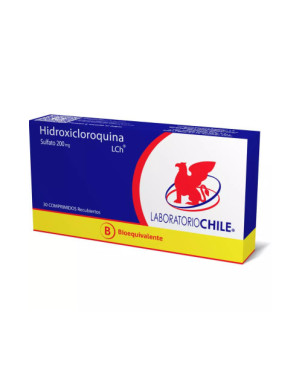 Hidroxicloroquina Sulfato 200 Mg X 30 Comp