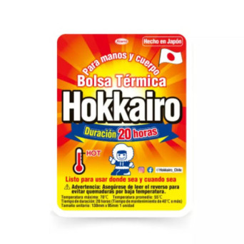 Hokkairo Bolsa Térmica Manos Y Cuerpo 139.5 Cm