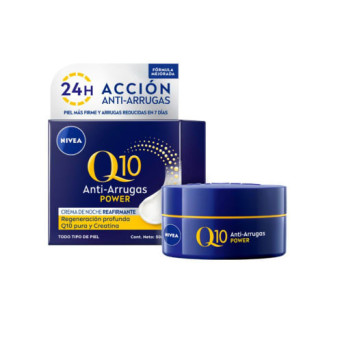 Nivea Crema Facial De Noche Q10 Plus Antiarrugas 50 Ml