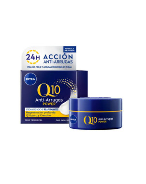 Nivea Crema Facial De Noche Q10 Plus Antiarrugas 50 Ml