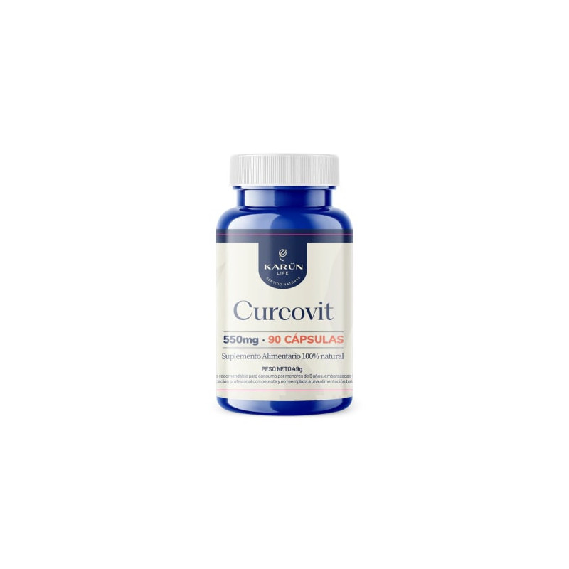 Curcovit 550 Mg 60 Cápsulas Karun Life