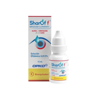 SharOff Nafazolina 0.012% 15 Ml