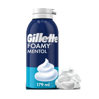 Gillette Espuma De Afeitar Mentol 179 Ml