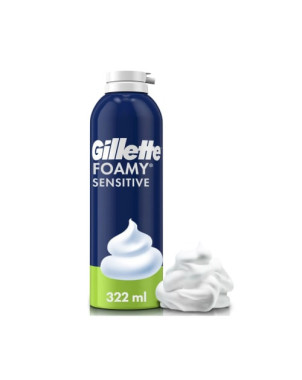Gillette Espuma De Afeitar Sensible 322 Ml