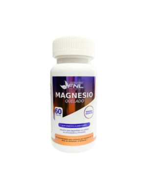 Magnesio Quelado 540 Mg 60 Capsulas FNL