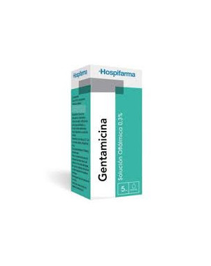 Gentamicina 0.3% Sol Oftalmica 5 ml