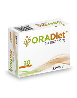 Oradiet 120 mg 30 comprimidos