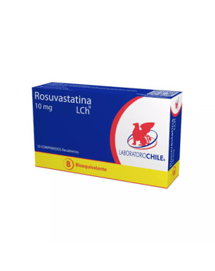Rosuvastatina 10 Mg 30 Comprimidos Lab Chile