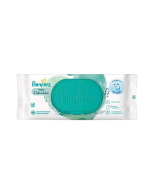 Pampers Toallitas Humedas Limpieza Delicada x 48 Unidades