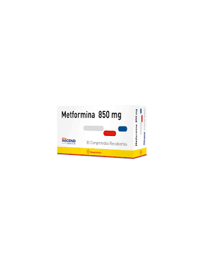 Metformina Clorhidrato 850 mg x 30 comp