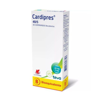 Cardipres 40/5 Mg 30 comprimidos