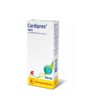 Cardipres 40/5 Mg 30 comprimidos