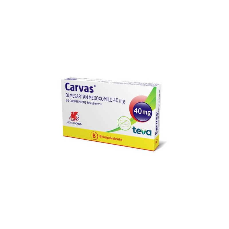Carvas 40 Mg 30 Comp.