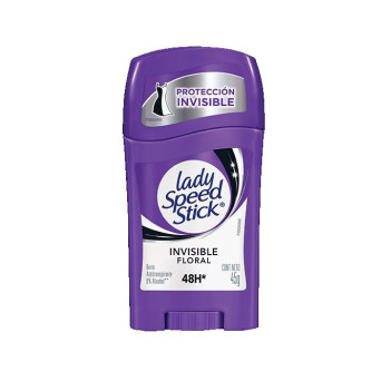 Lady Speed Stick Desodorante Barra Invisible Floral 45 Gr