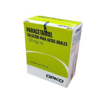 Paracetamol Gotas 100 mg/mL 15 mL