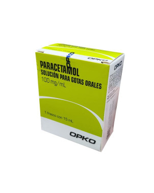 Paracetamol Gotas 100 mg/mL 15 mL