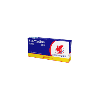 Paroxetina 20 mg x 30 comp Lab Chile