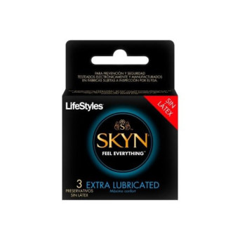 LifeStyles Preservativo Skyn Extra Lubricated X 3
