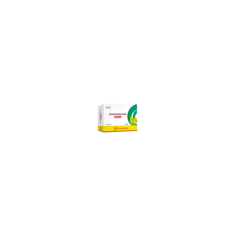 Gabapentina 400 mg x 30 cápsulas