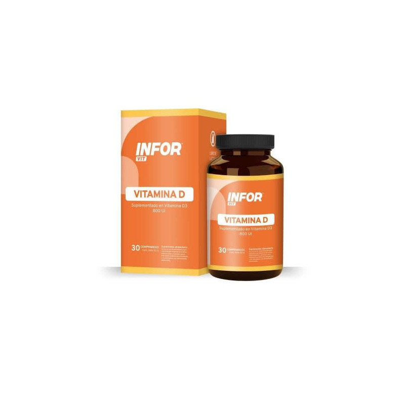 Infor Vit Vitamina D 30 Comprimidos