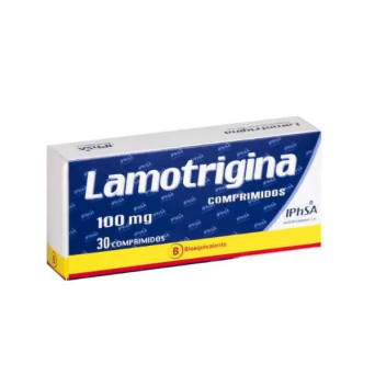 Lamotrigina 100 Mg 30 Comprimidos IPhSa