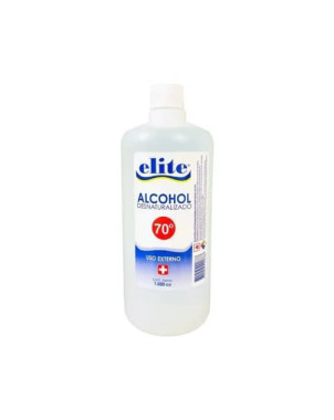 Alcohol 70° Desnaturalizado 1L. Elite