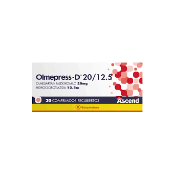 Olmepress D 20/12.5 mg x 30 comp