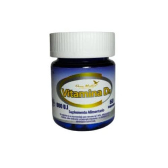 Vitamina D3 800 UI 60 Cap Green Medical