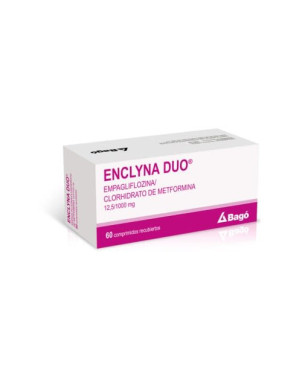 Enclyna Duo 12.5/1000 60 Comp. Recubiertos