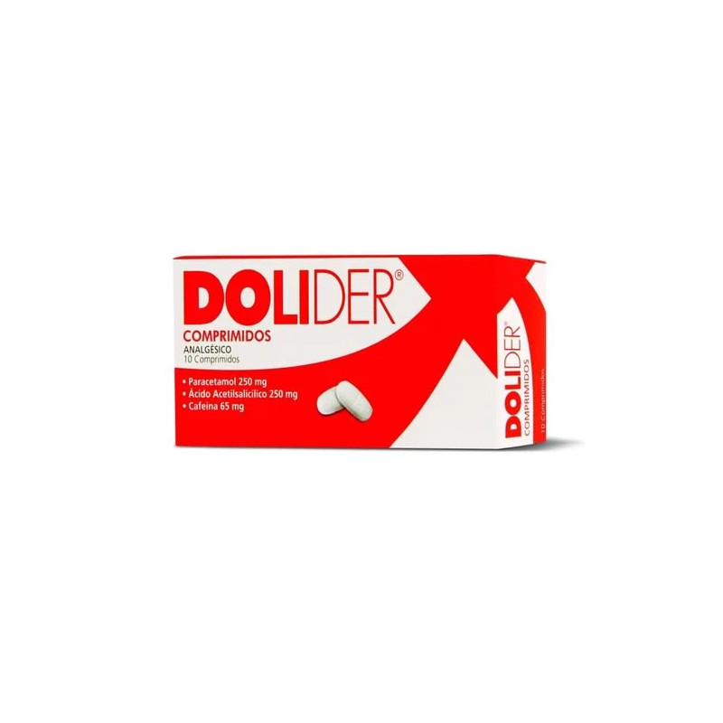 Dolider 10 comprimidos