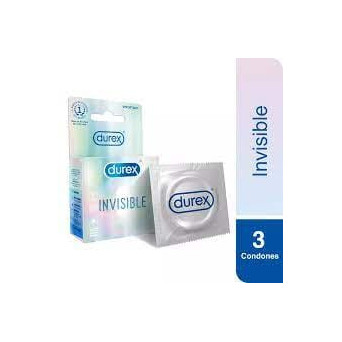 Durex Preservativo Invisible x 3
