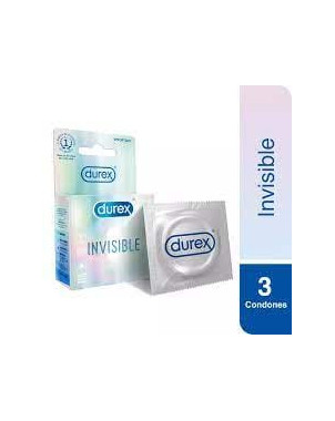 Durex Preservativo Invisible x 3