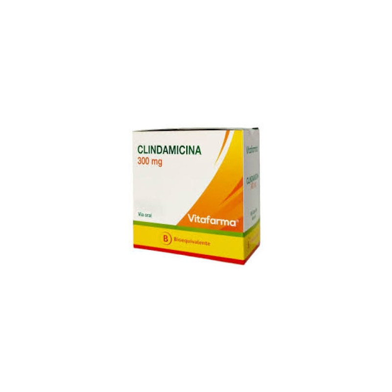 Clindamicina 300 mg x 16 cap