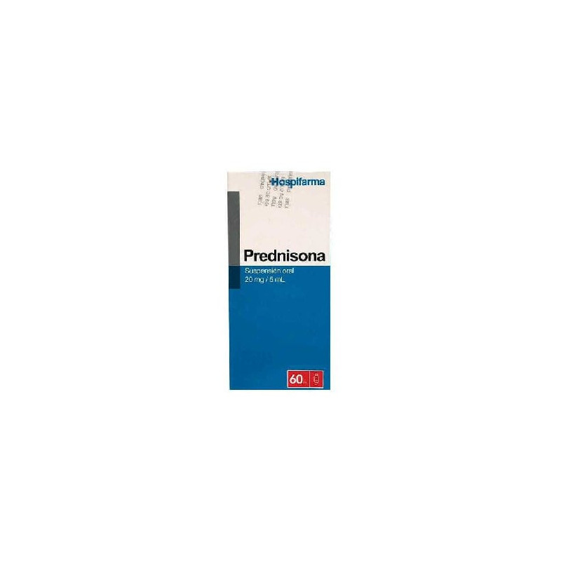 Prednisona Jarabe 20mg/5mL x 60mL Lab Hospifarma