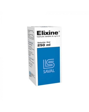 Elixine 80mg/15mL x 250 ml Lab Saval