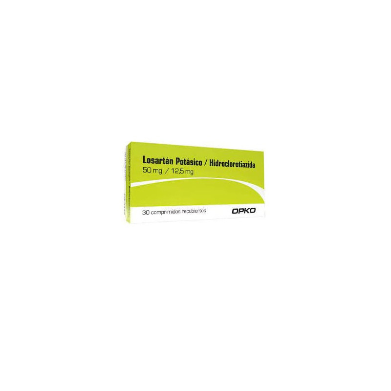 Losartan + Hidroclorotiazida 50 mg/12.5 mg x 30 Comp Lab Opko