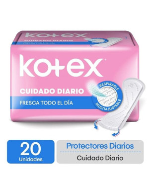 Kotex Protector Diario 20 Unidades