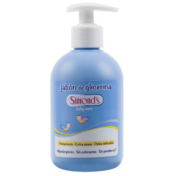 Jabon De Glicerina Celeste 340 Ml Simonds