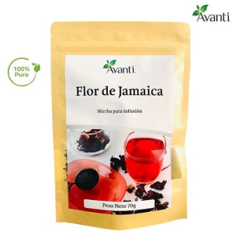 Infusion Flor De Jamaica 70 Gr Hibisco Avanti