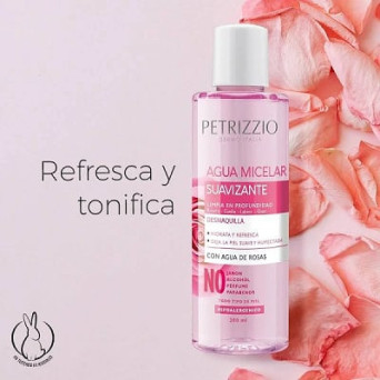Agua Micelar Agua De Rosas 200 mL Petrizzio