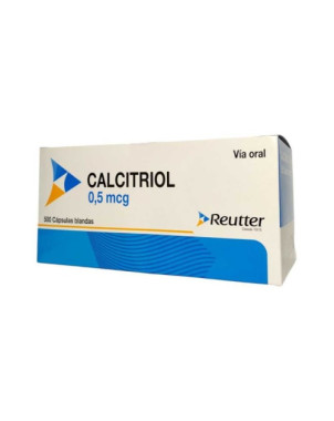 Calcitriol 0.5 Mcg 30 Caps Reutter