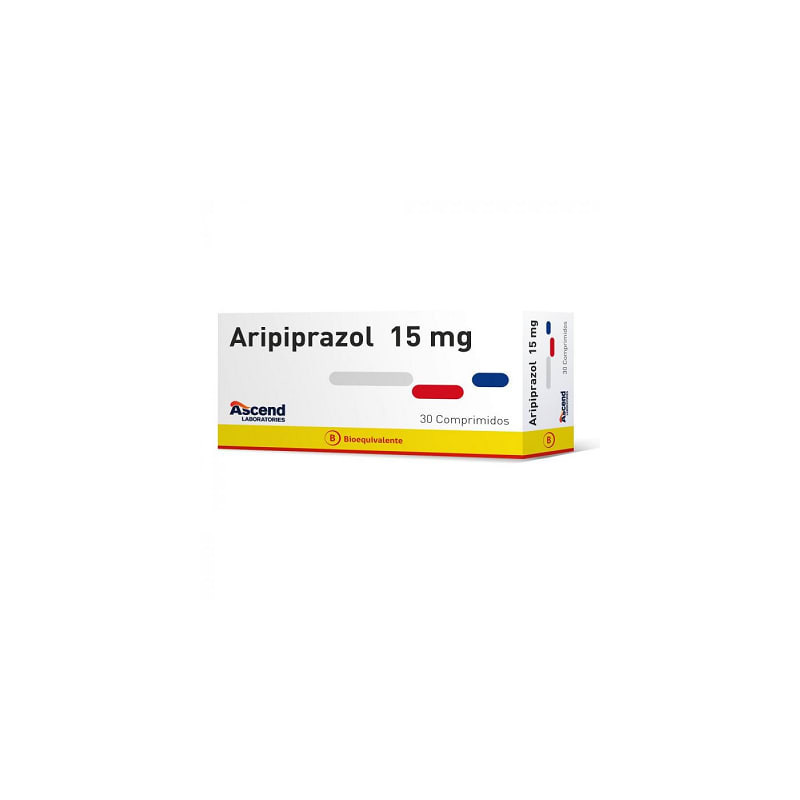 Aripiprazol 15 Mg 30 Comprimidos Ascend