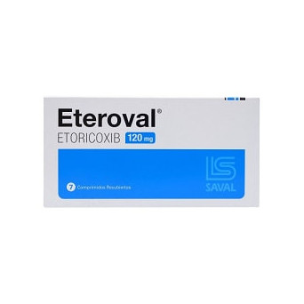 Eteroval 120 Mg 7 Comp Recubiertos Saval