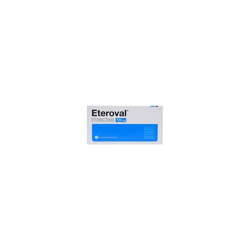 Eteroval 120 Mg 7 Comp Recubiertos Saval